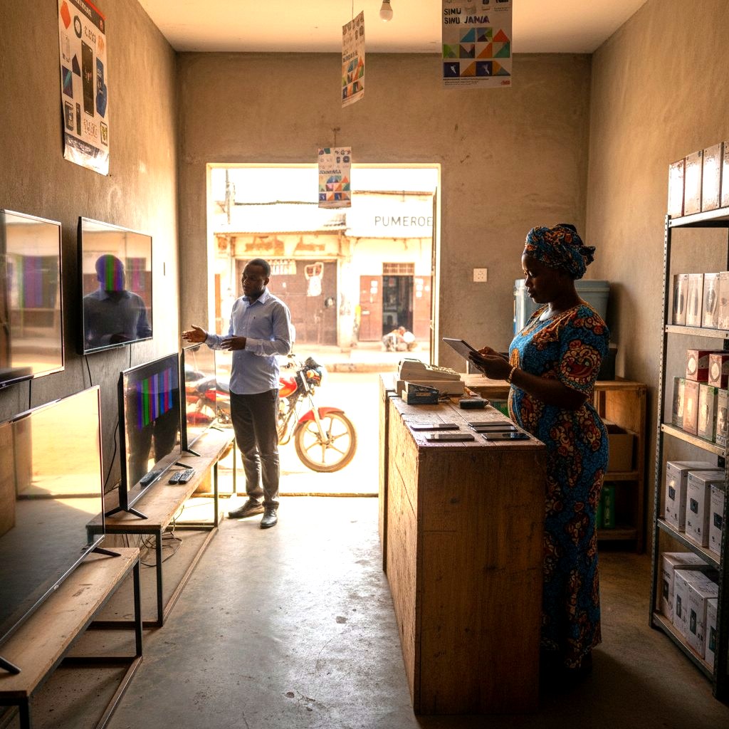 LUMBIKA merchant location in Tanzania